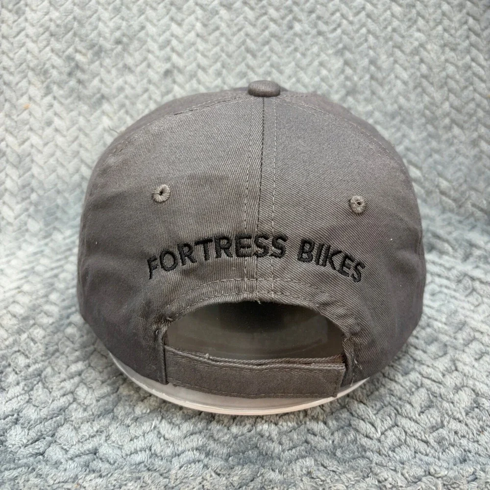 Outdoor Cap Fortress Bikes Hurleyville NY Gray Embroidered Dad Hat BCT-662
